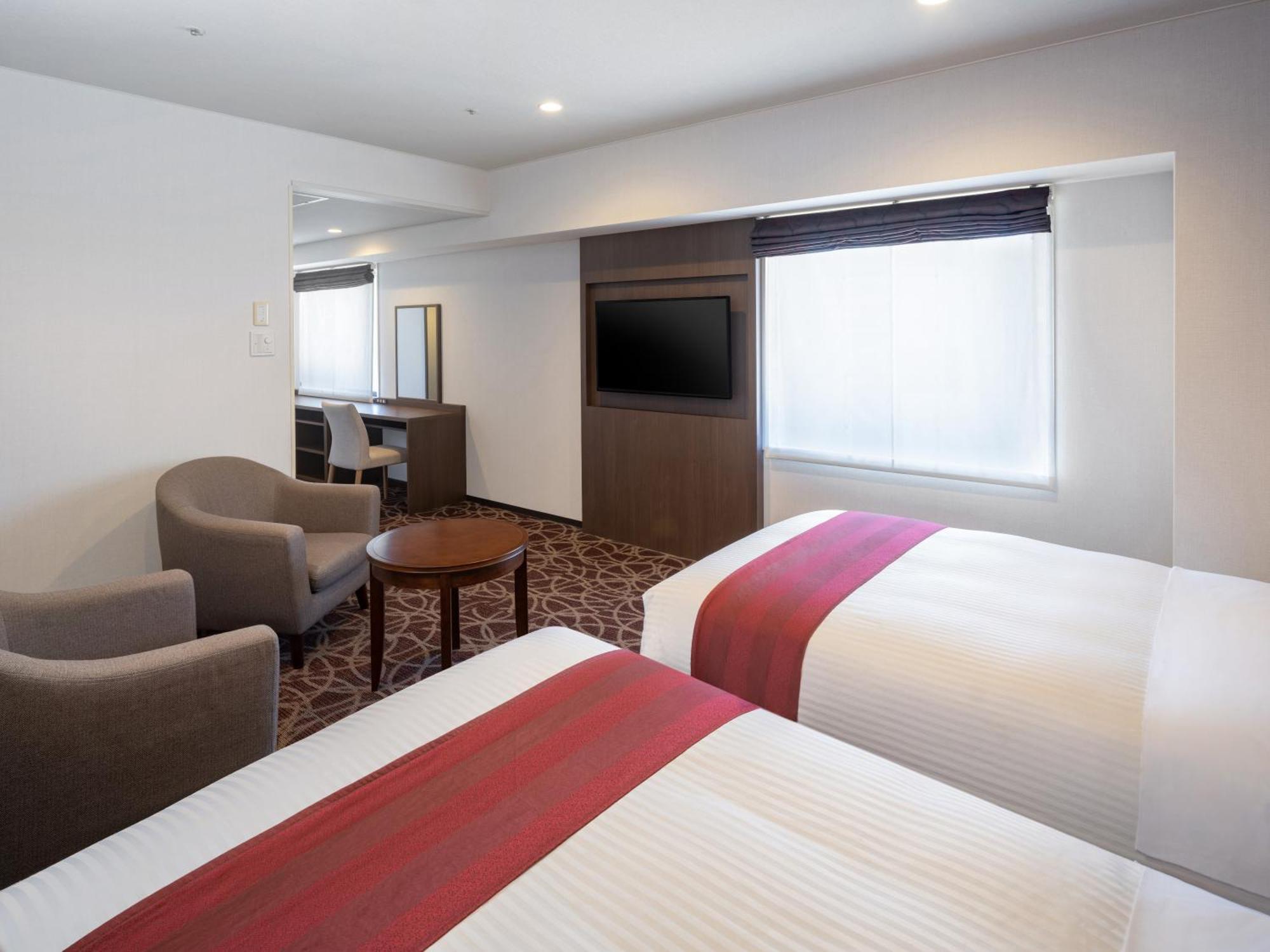 Art Hotel Niigata Station Exteriör bild